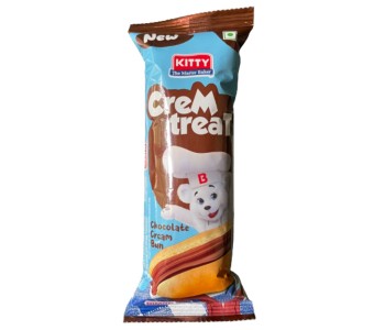 KITTY CREAM TREAT CHOCOLATE CREAM BUN